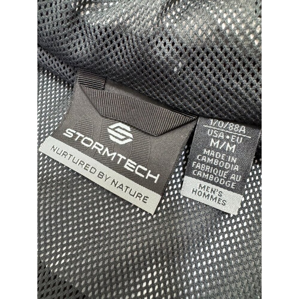 Chevy Corvette Stormtech Hooded Raincoat Waterproof Jacket Men Medium M Full Zip - Picture 4 of 13